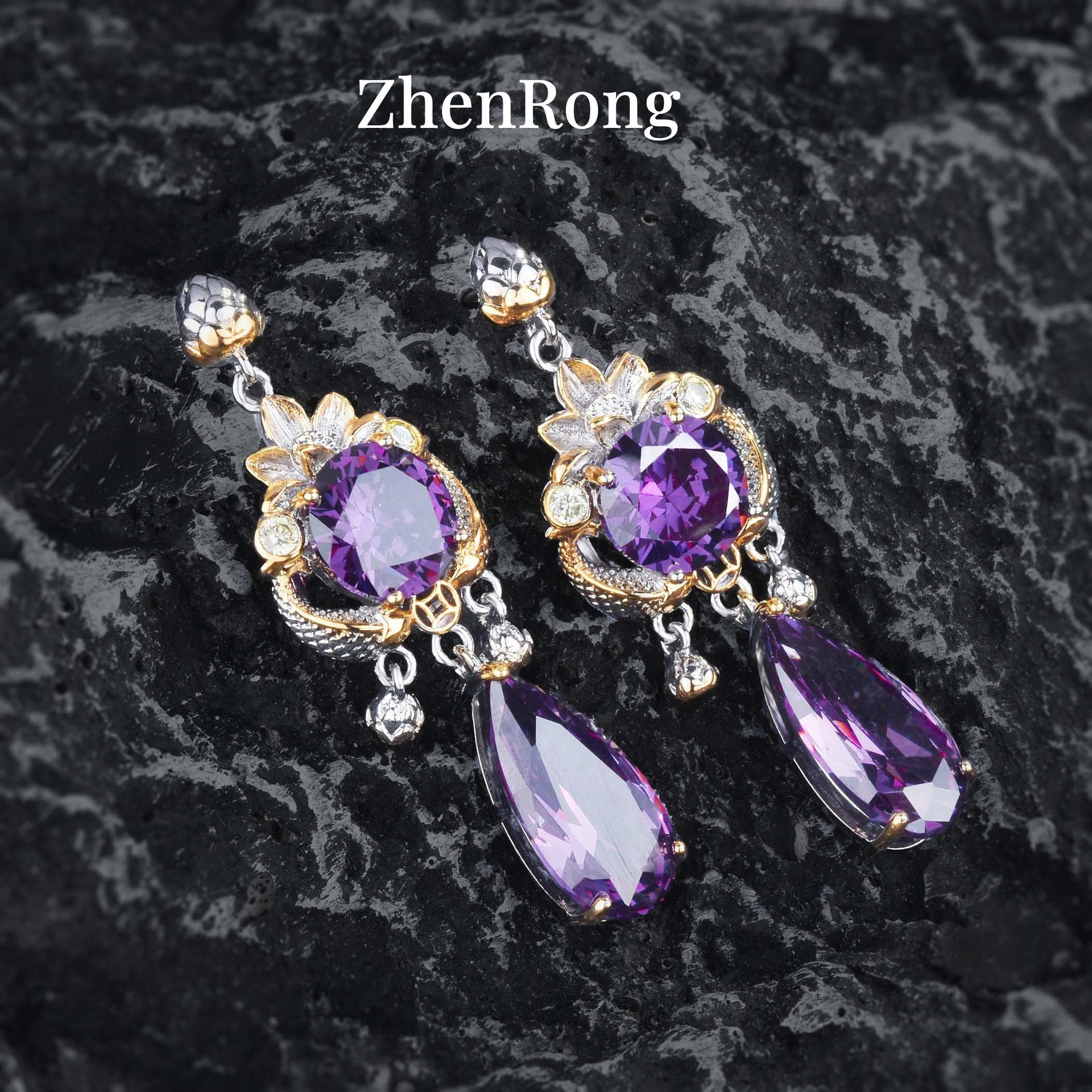 Italian Pisces play lotus purple color treasure series