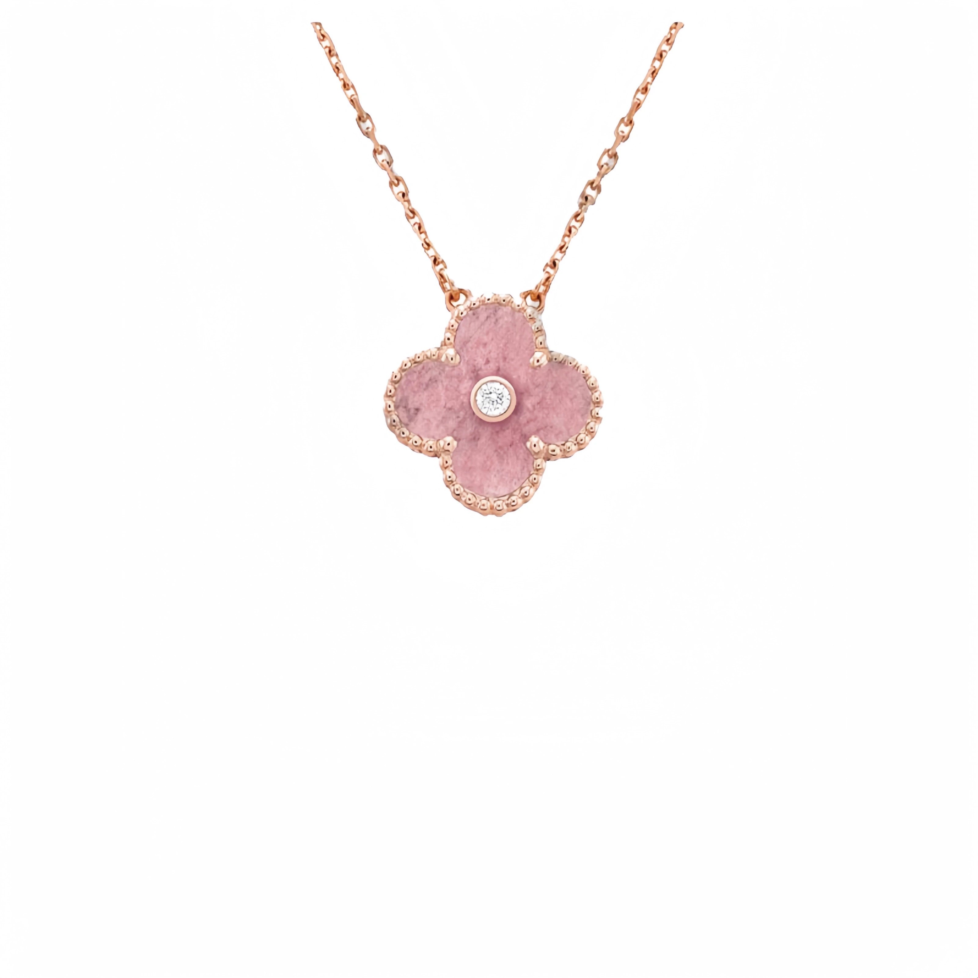 Flower necklace series