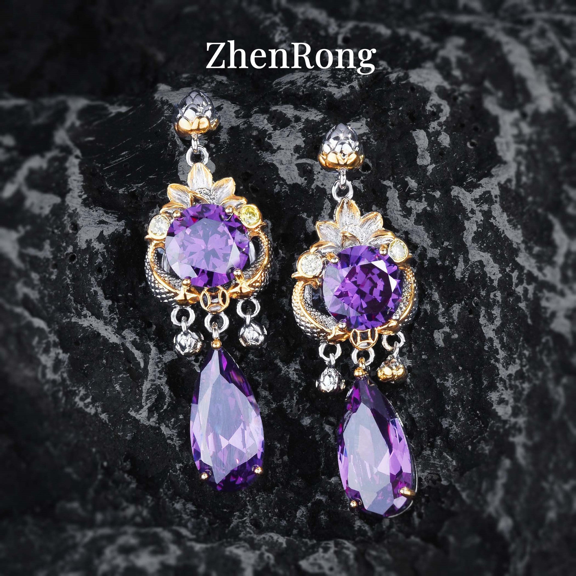 Italian Pisces play lotus purple color treasure series