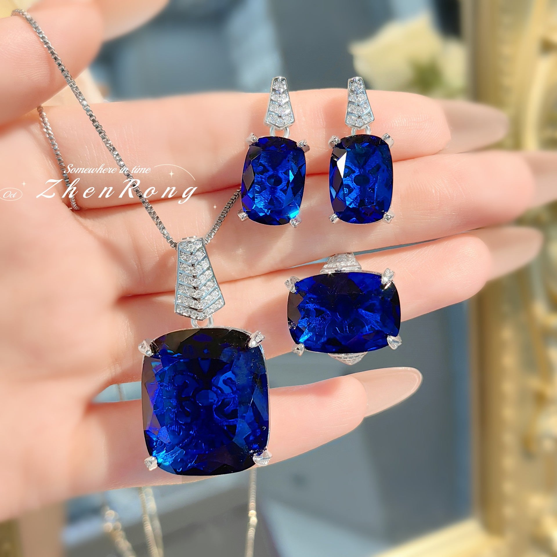 New Royal Green Square Color Treasure Series