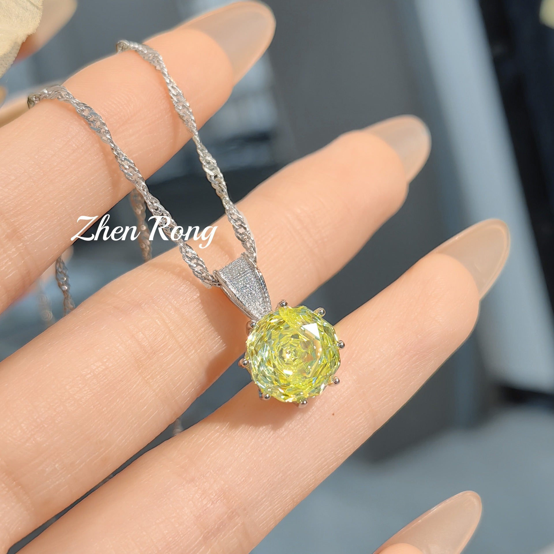 Light luxury brushed rose color treasure series