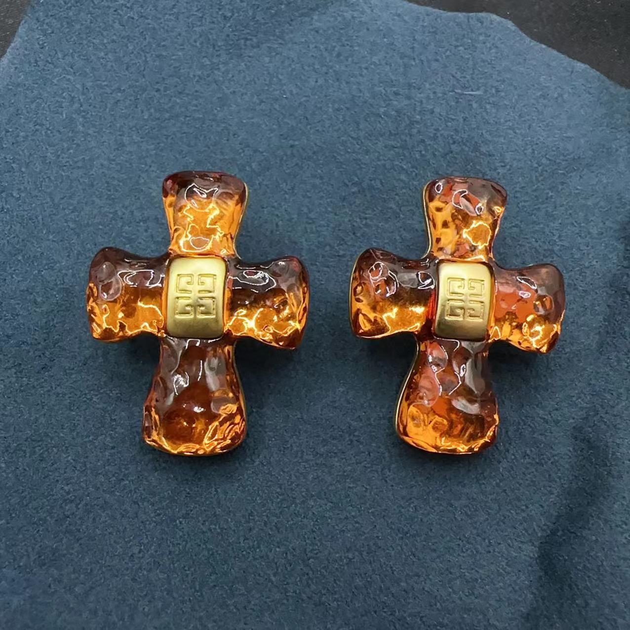Boucles d'oreilles orange, boucles d'oreilles personnalisées haute couture