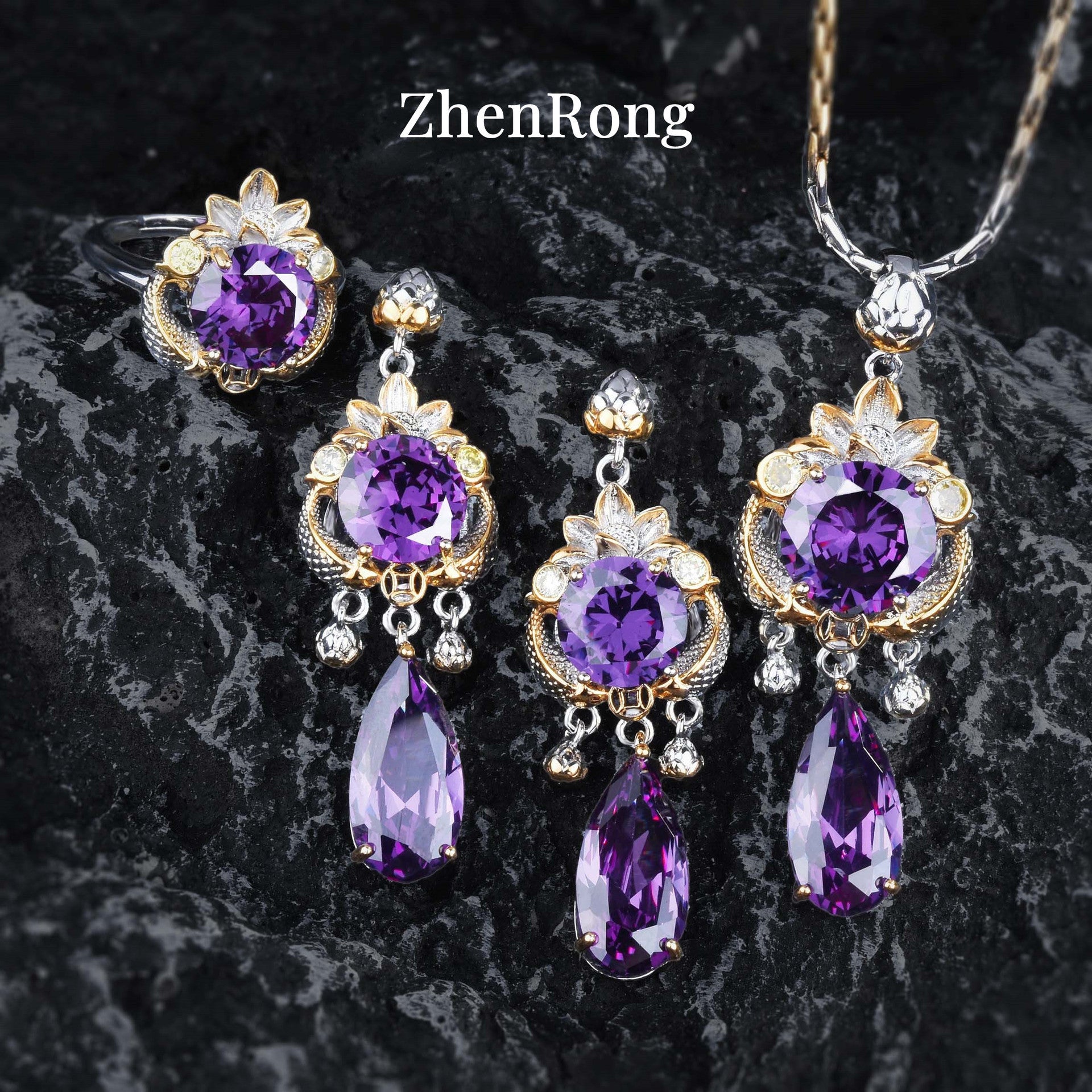 Italian Pisces play lotus purple color treasure series