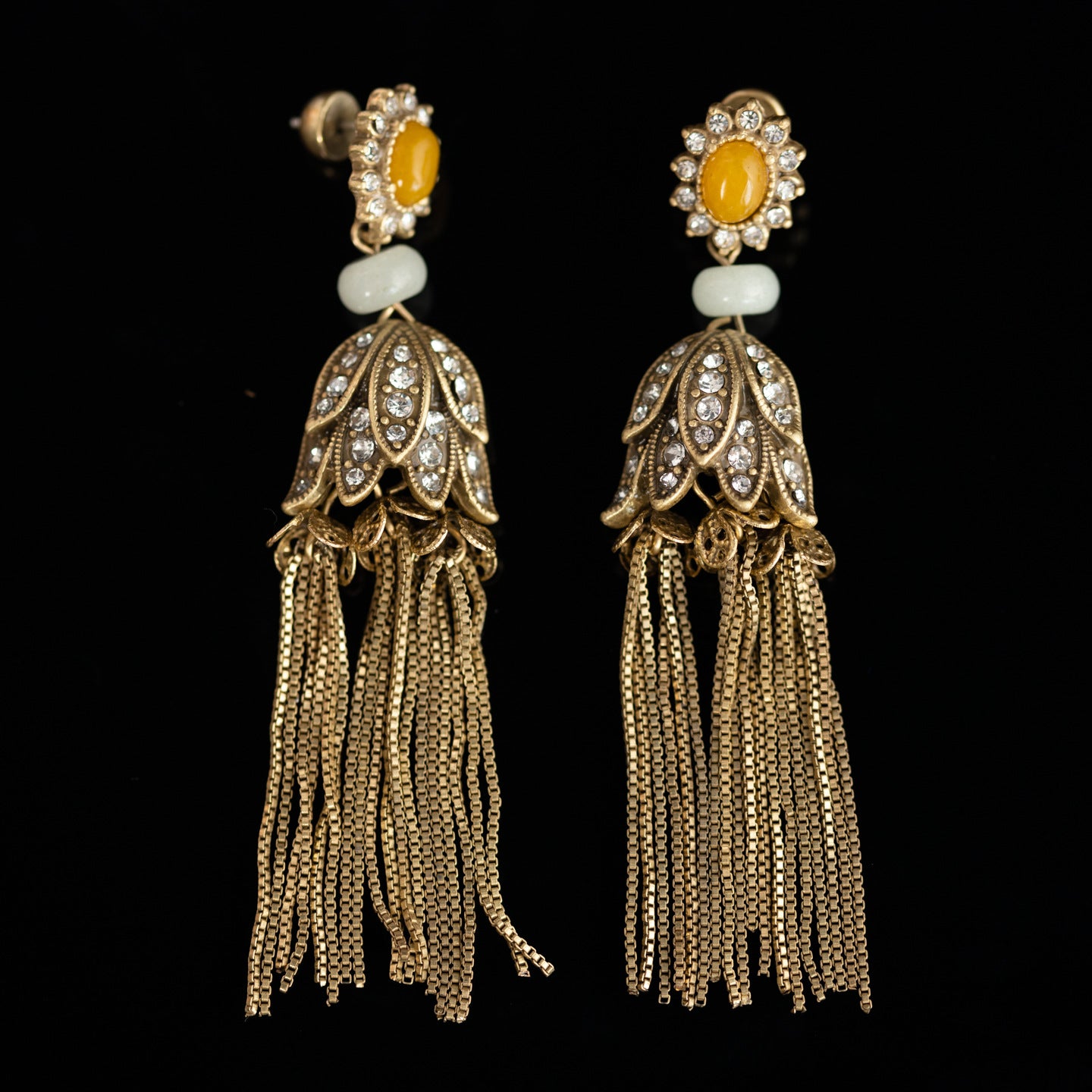 Fashion medieval retro niche earrings series