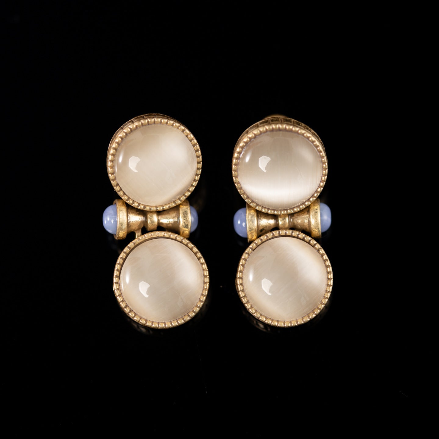 Fashion medieval retro niche earrings series