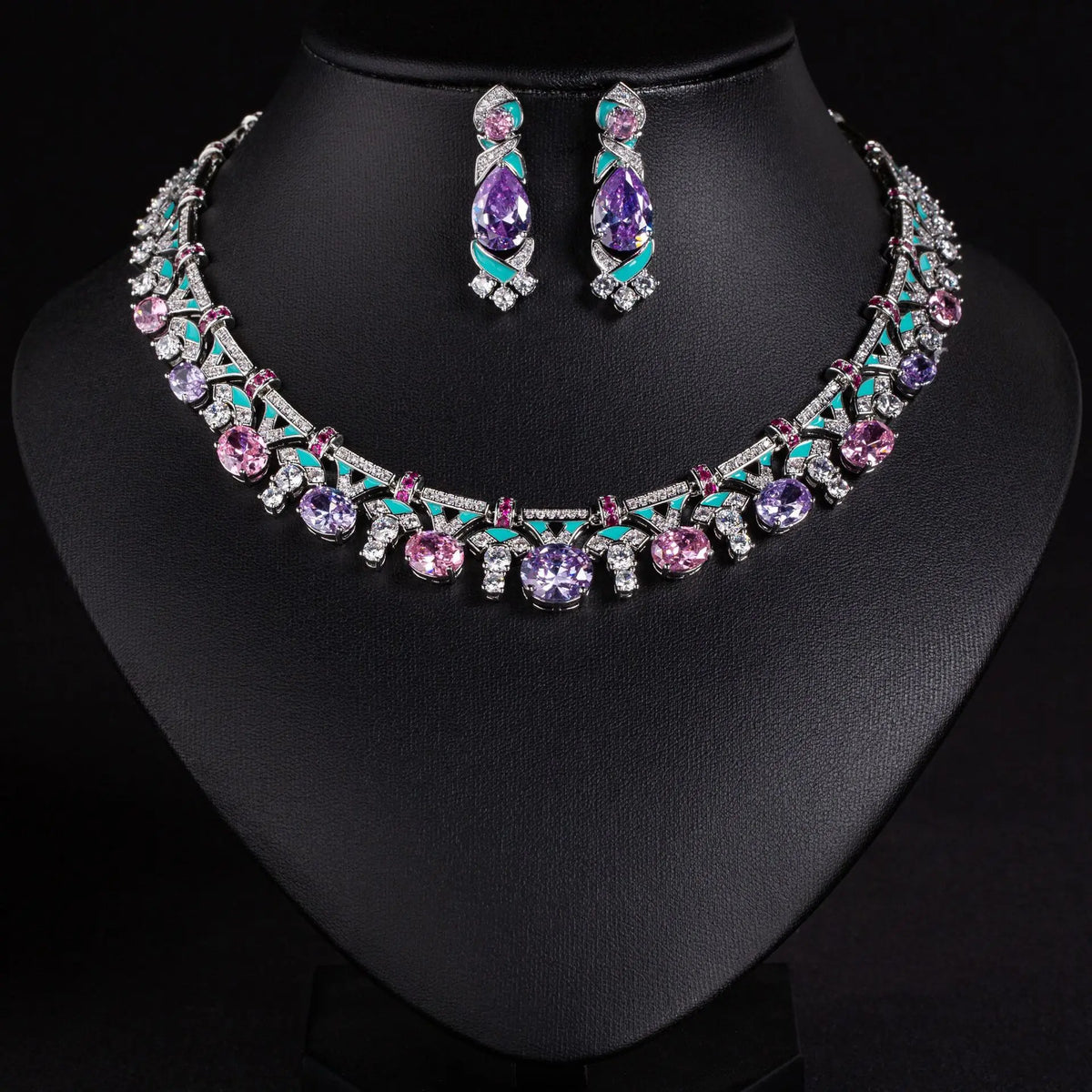 Bijoux femme collier ras du cou clavicule femme luxe artisanat de goutte haut de gamme