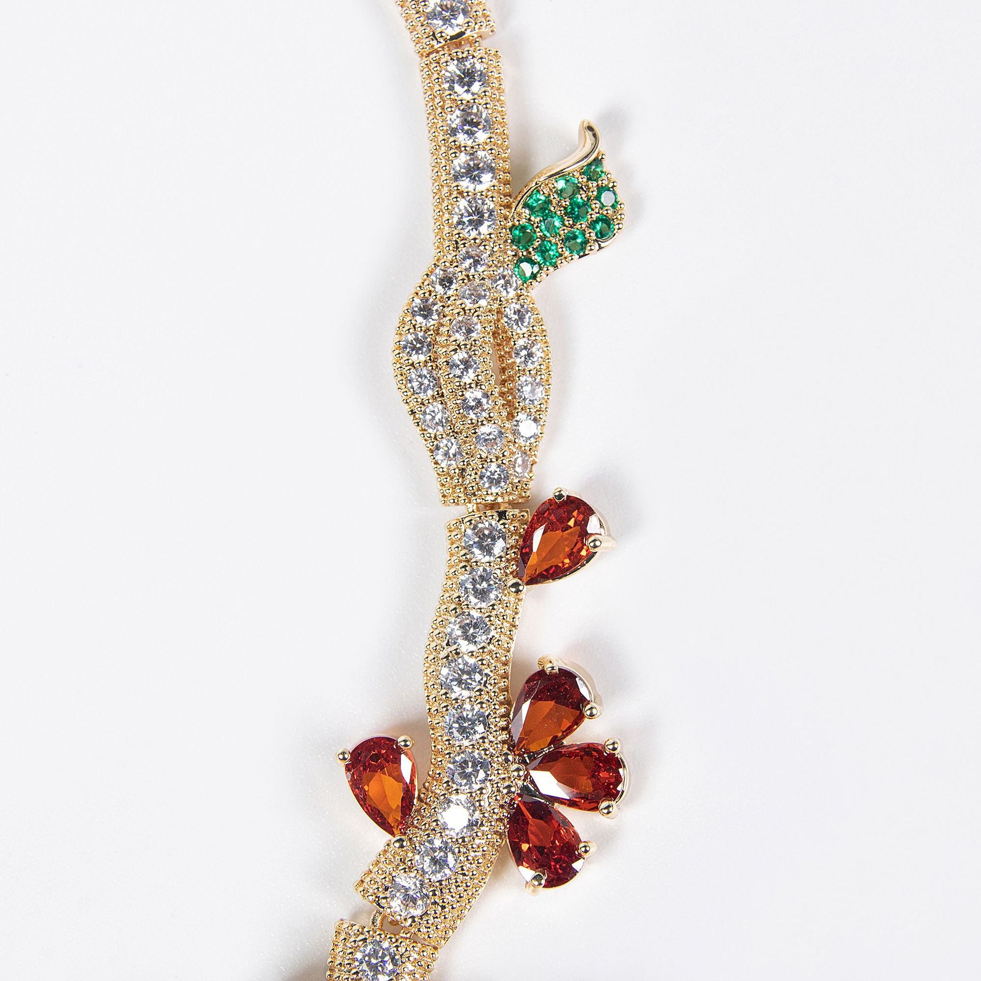 Luxury Citrine Yellow Crystal Necklace and Earrings Set for Evening Gala