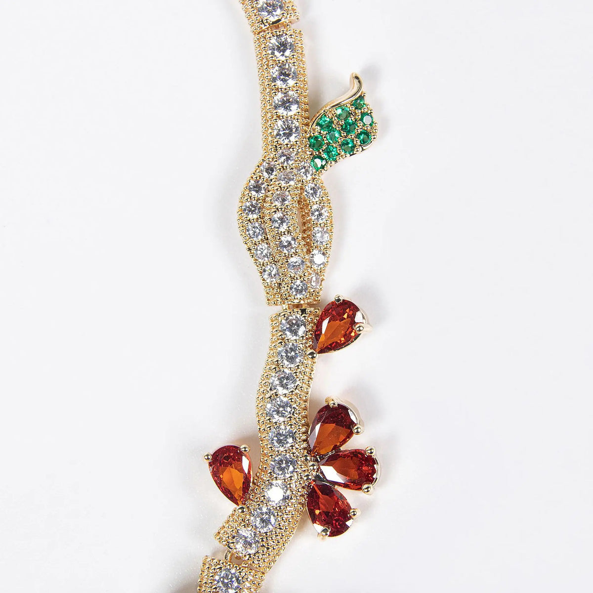 Parure Collier et Boucles d'Oreilles de Luxe en Cristal Jaune Citrine pour Soirée de Gala