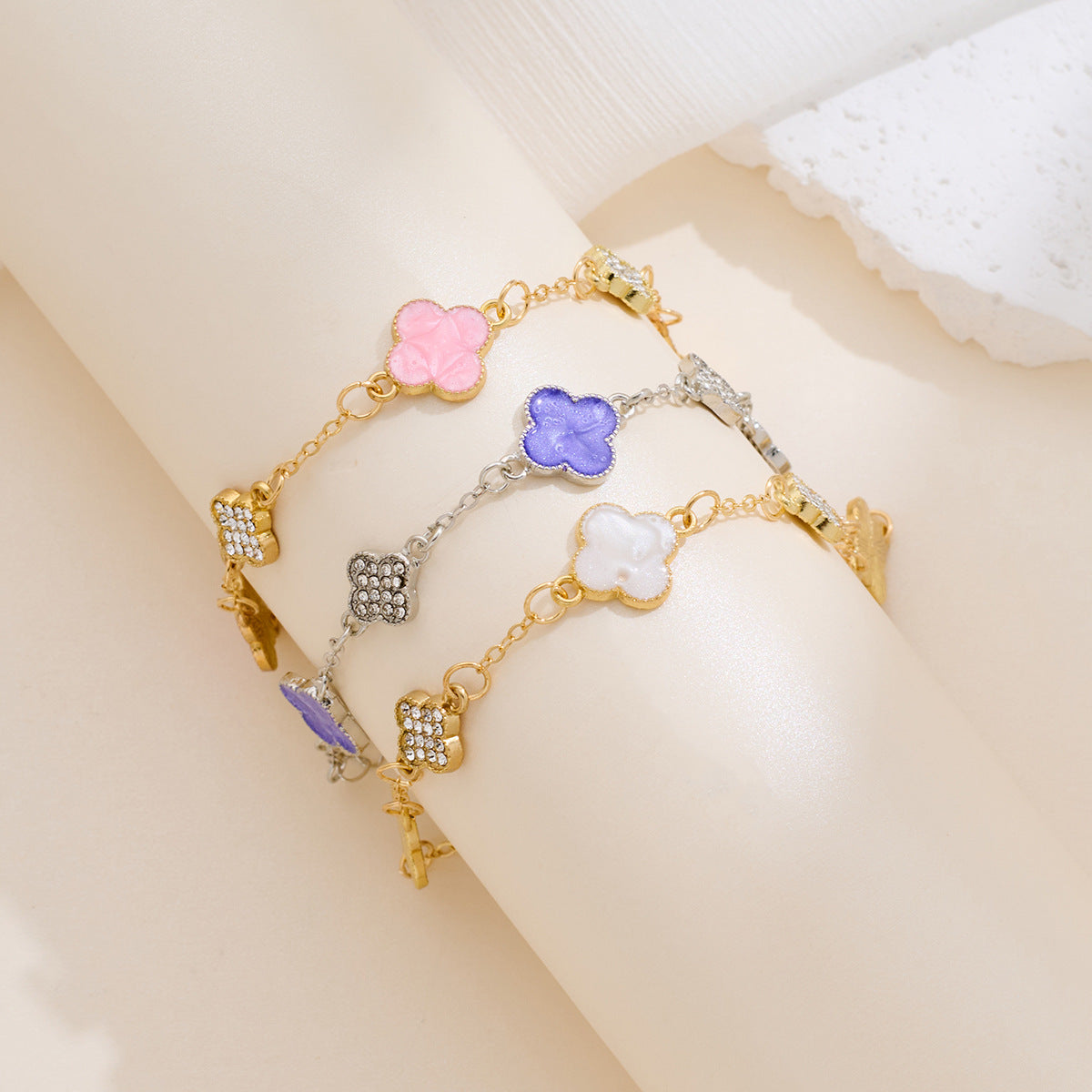 Fashion Clover Fritillary Bracelet