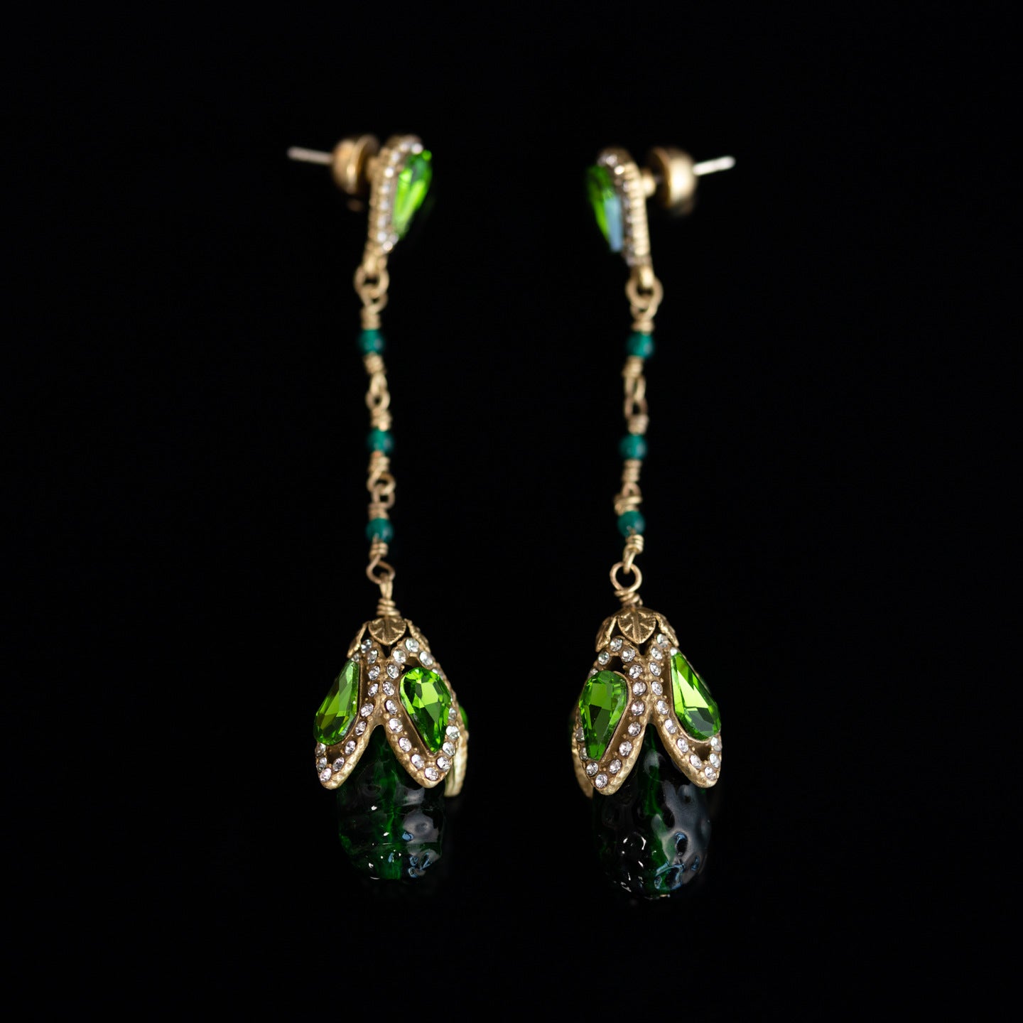 Fashion medieval retro niche earrings series