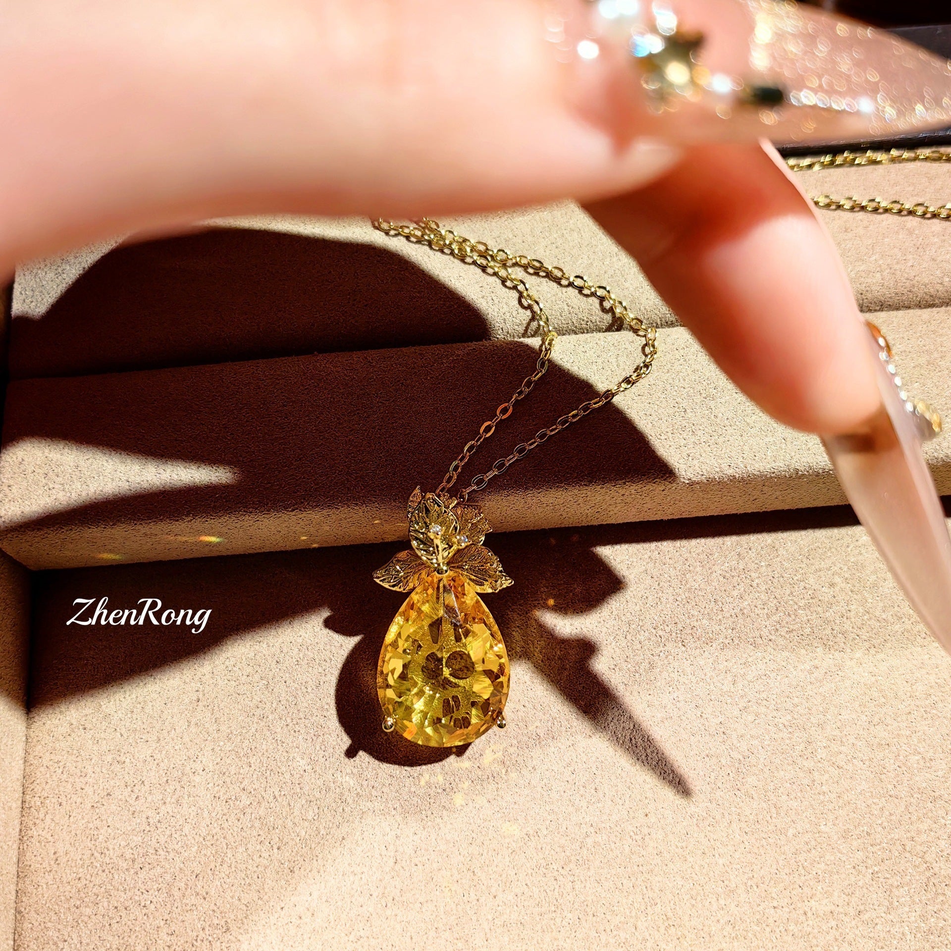 Italian brushed zircon color treasure series