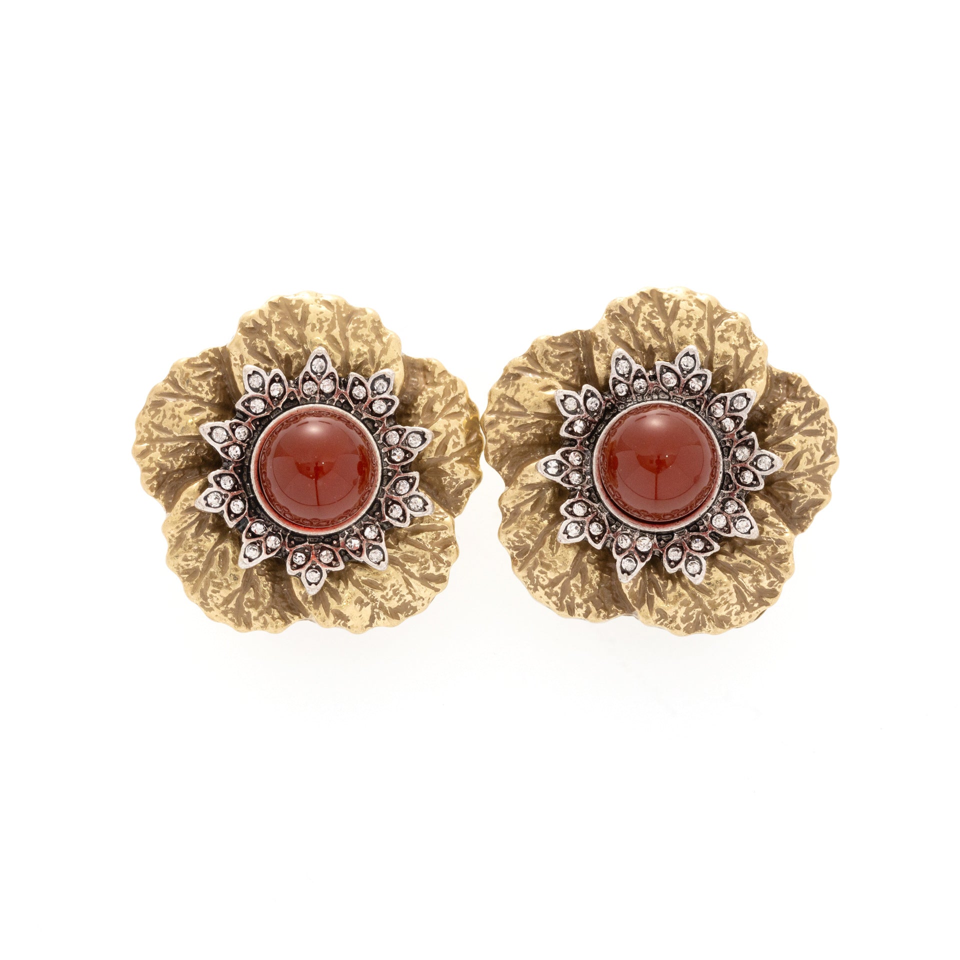 Fashion medieval creative niche design retro earrings set