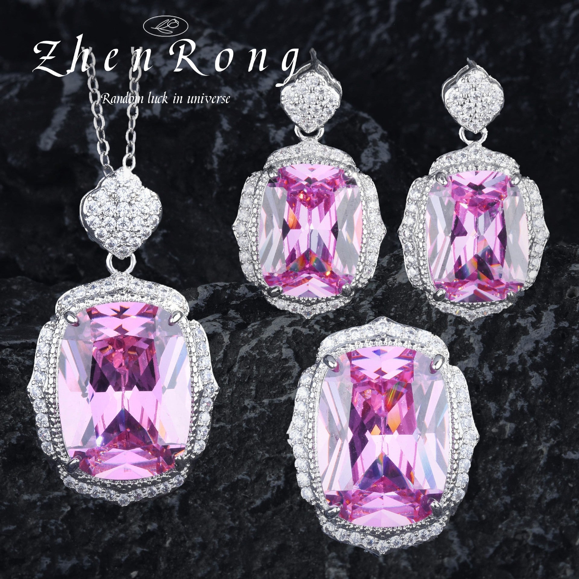 New Stylish Pink Jewel Cutting Collection