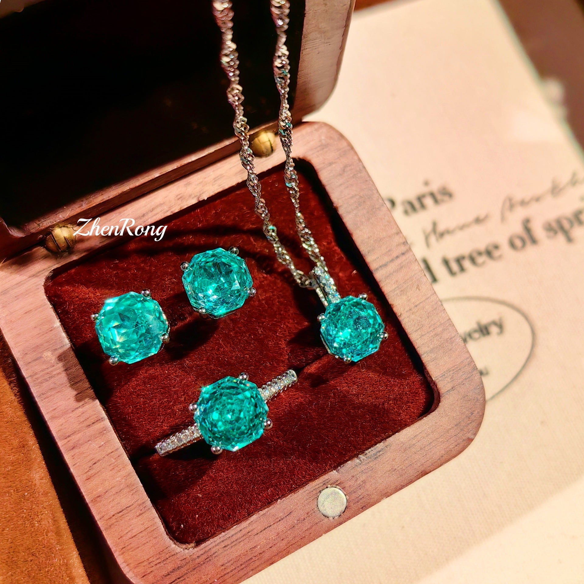 Fashion Paraiba Rose Cut Collection