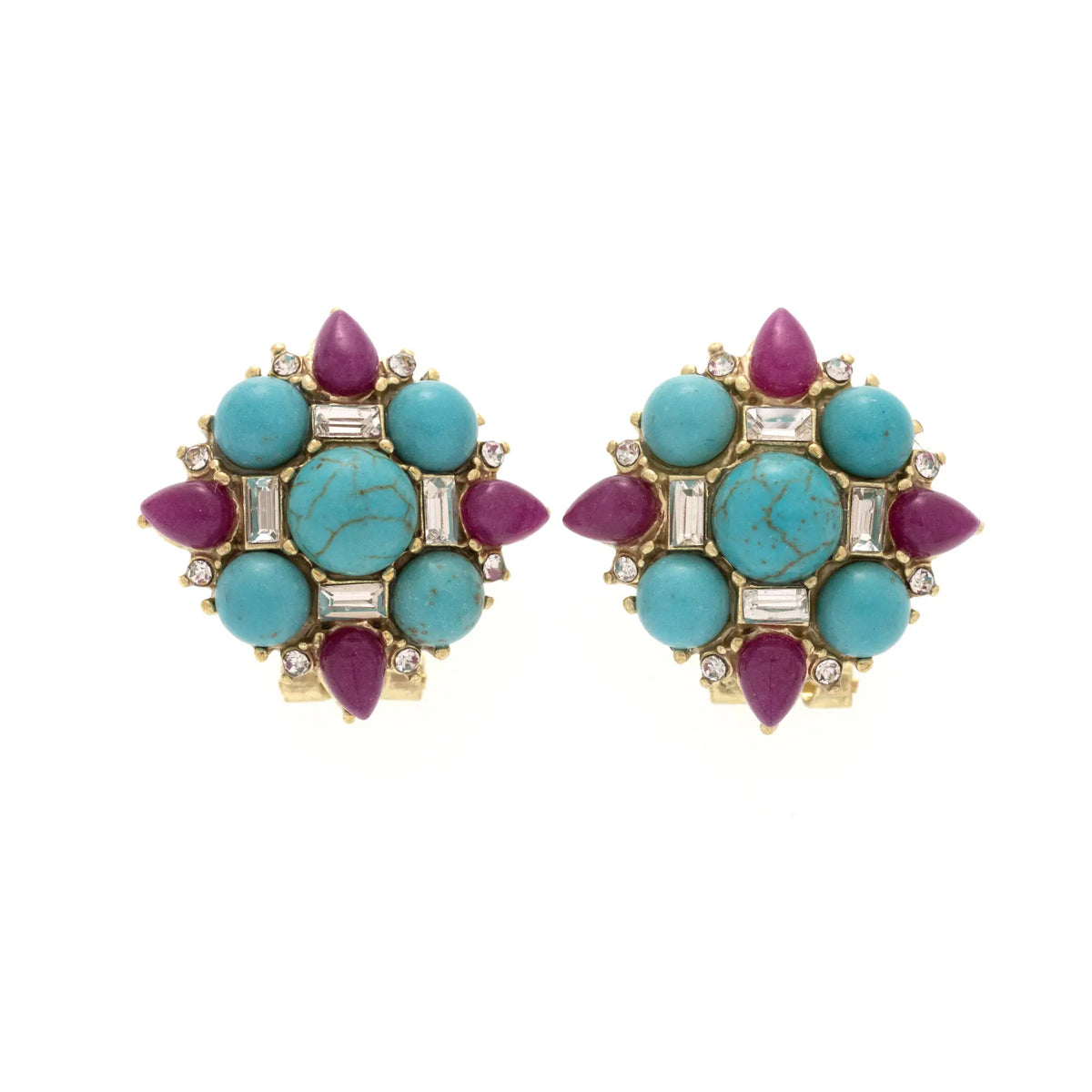 Boucles d'oreilles rétro créatives de style médiéval et de niche