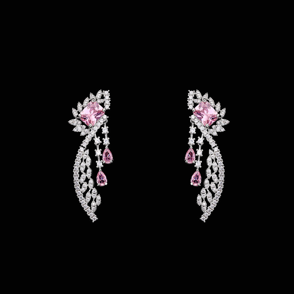 Parure de bijoux de mariée vert émeraude – Design de luxe inspiré des ailes