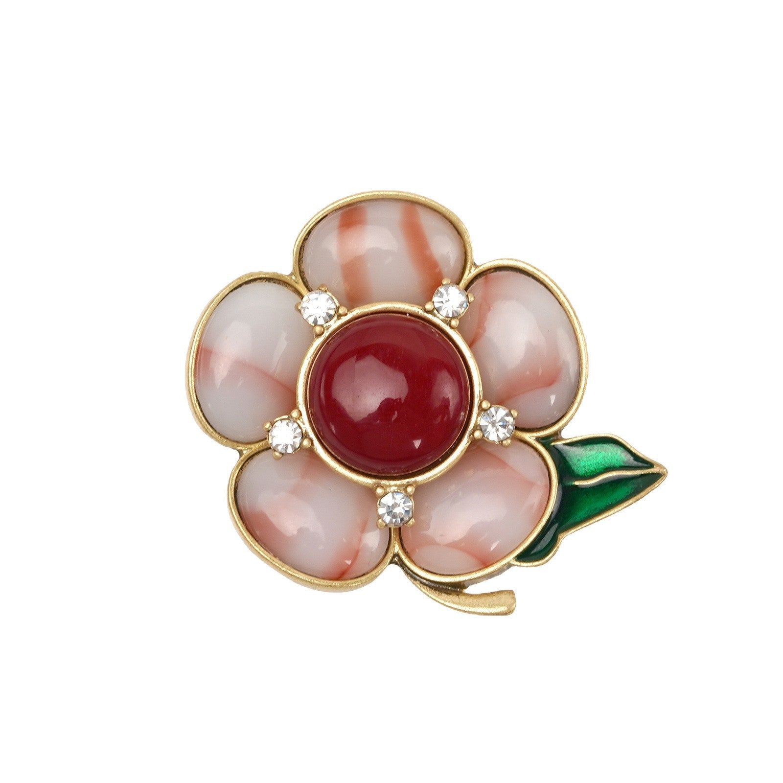 Fashion Versatile Temperament Brooch Earrings Retro Jewelry Set Retro Jewelry