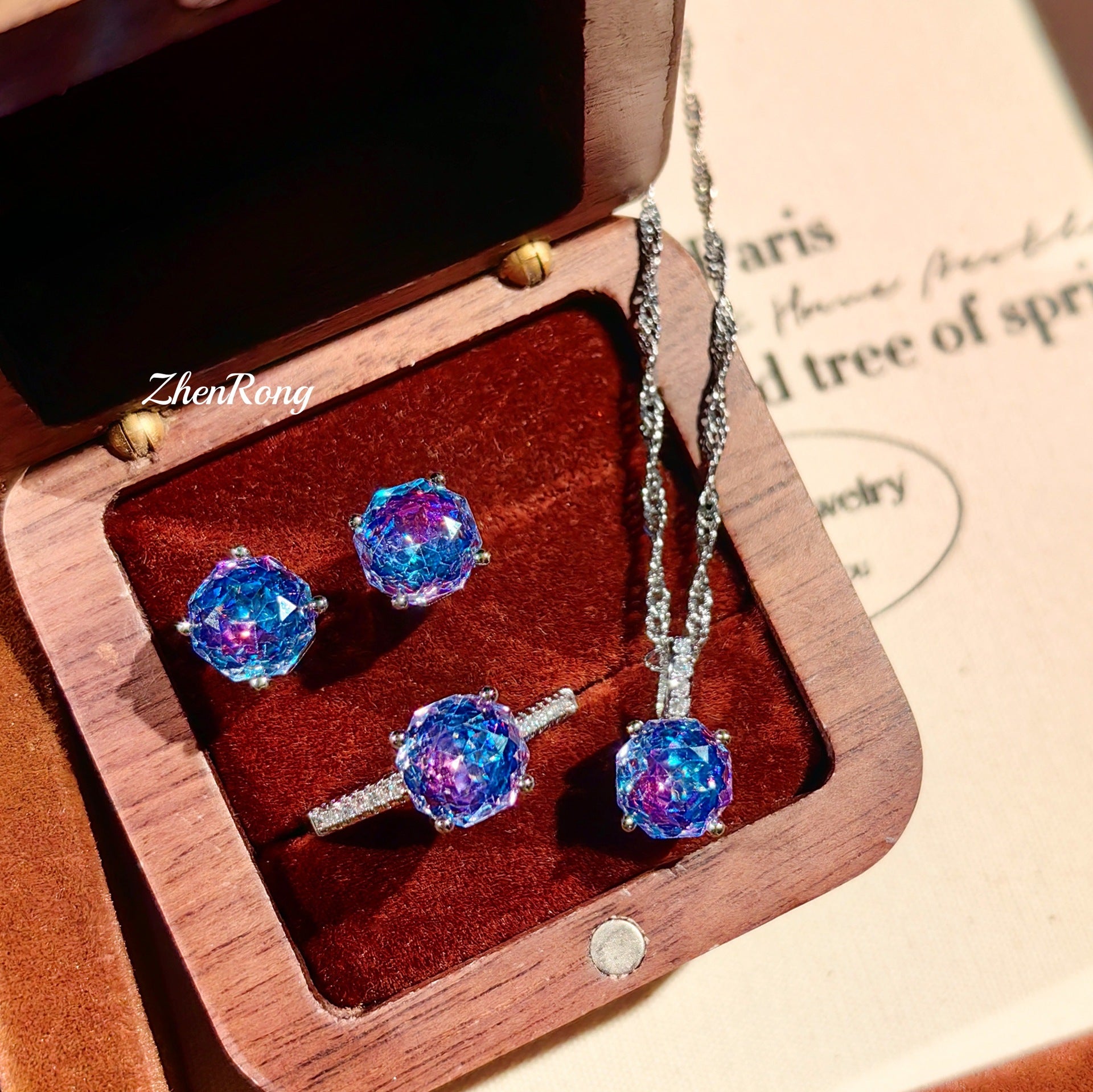 Fashion Paraiba Rose Cut Collection