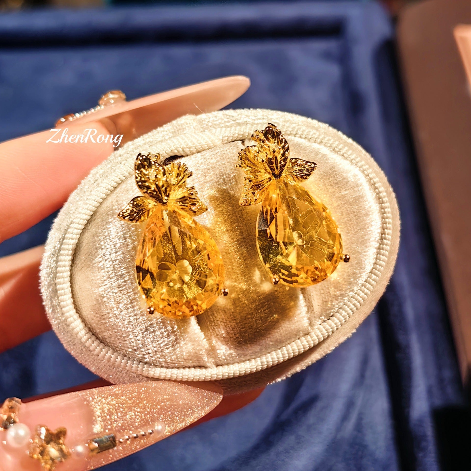 Italian brushed zircon color treasure series