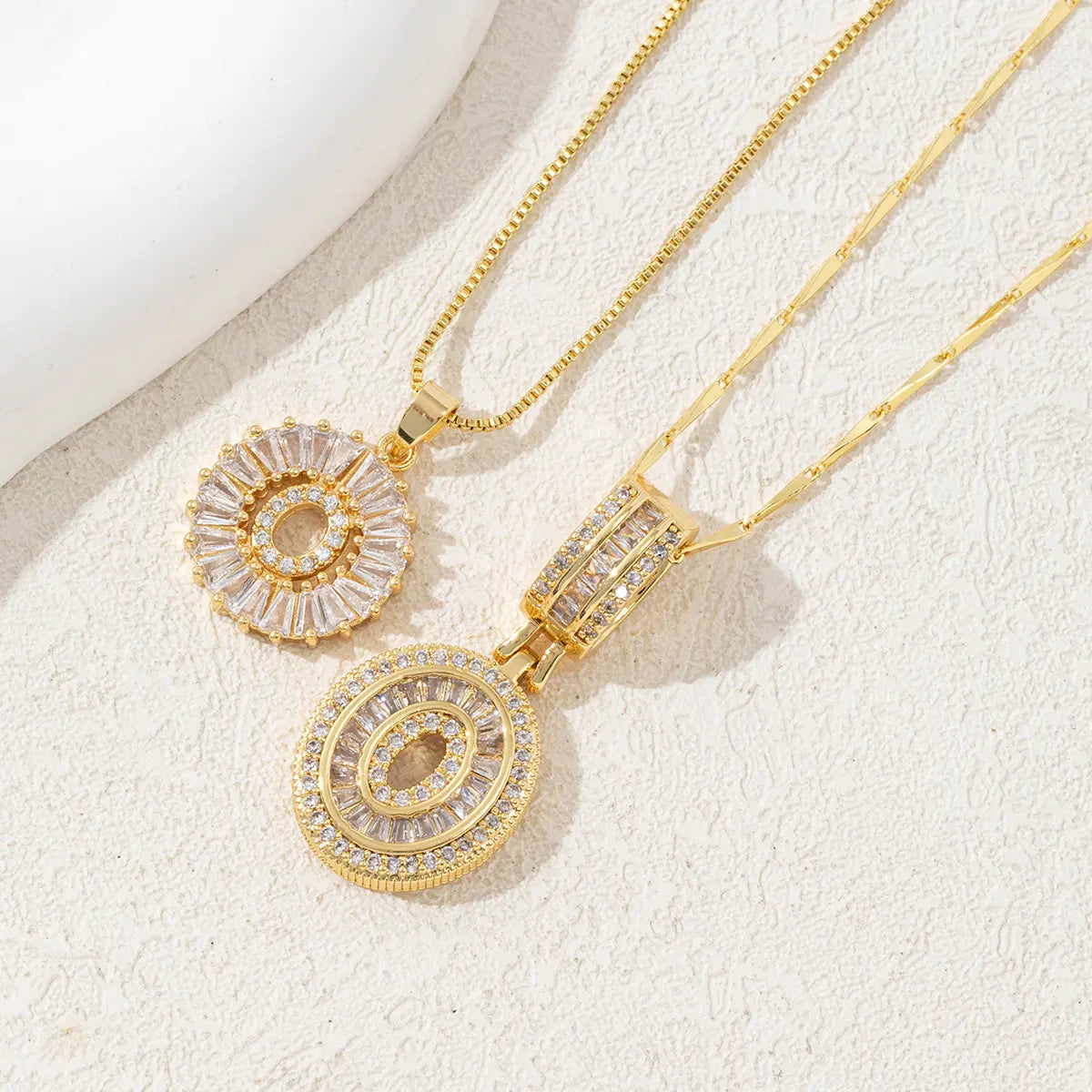 Collier Lettre Plein Sucre de Roche Diamant 26
