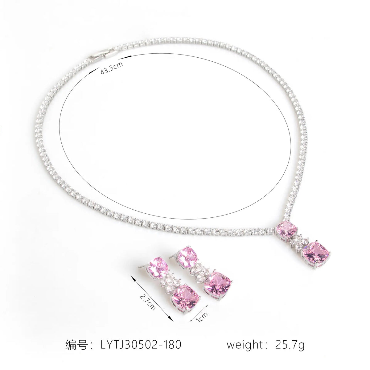 Parure moderne pendentif émeraude et boucles d'oreilles assorties