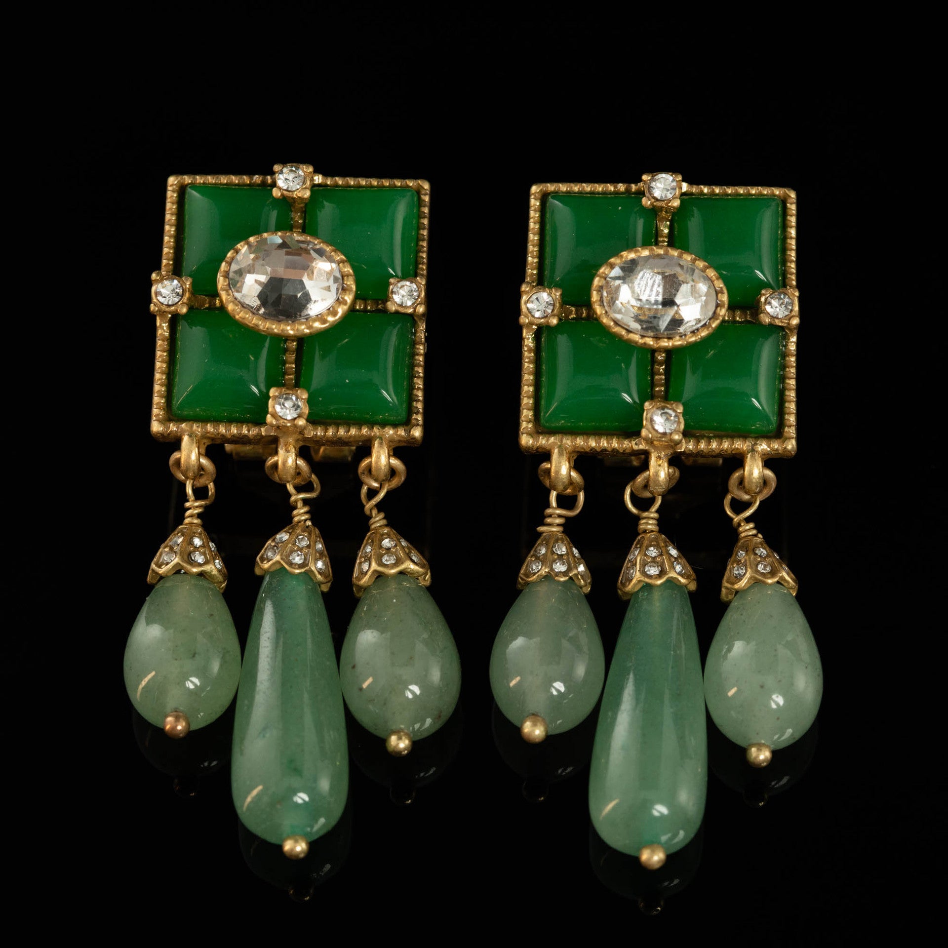 Fashion medieval retro niche earrings series