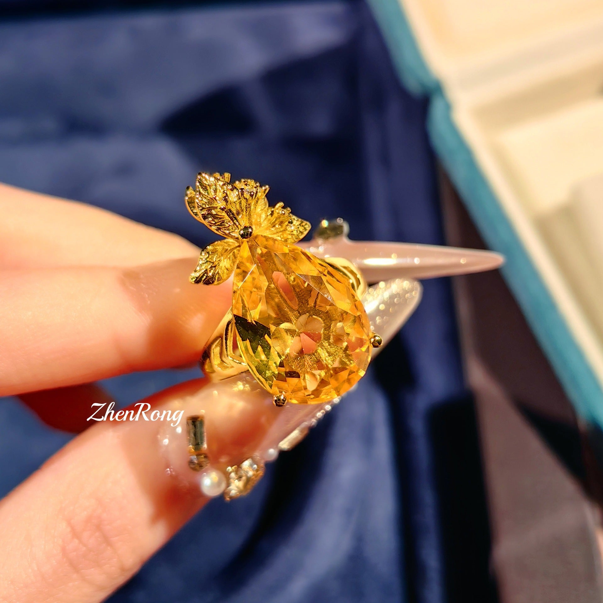 Italian brushed zircon color treasure series