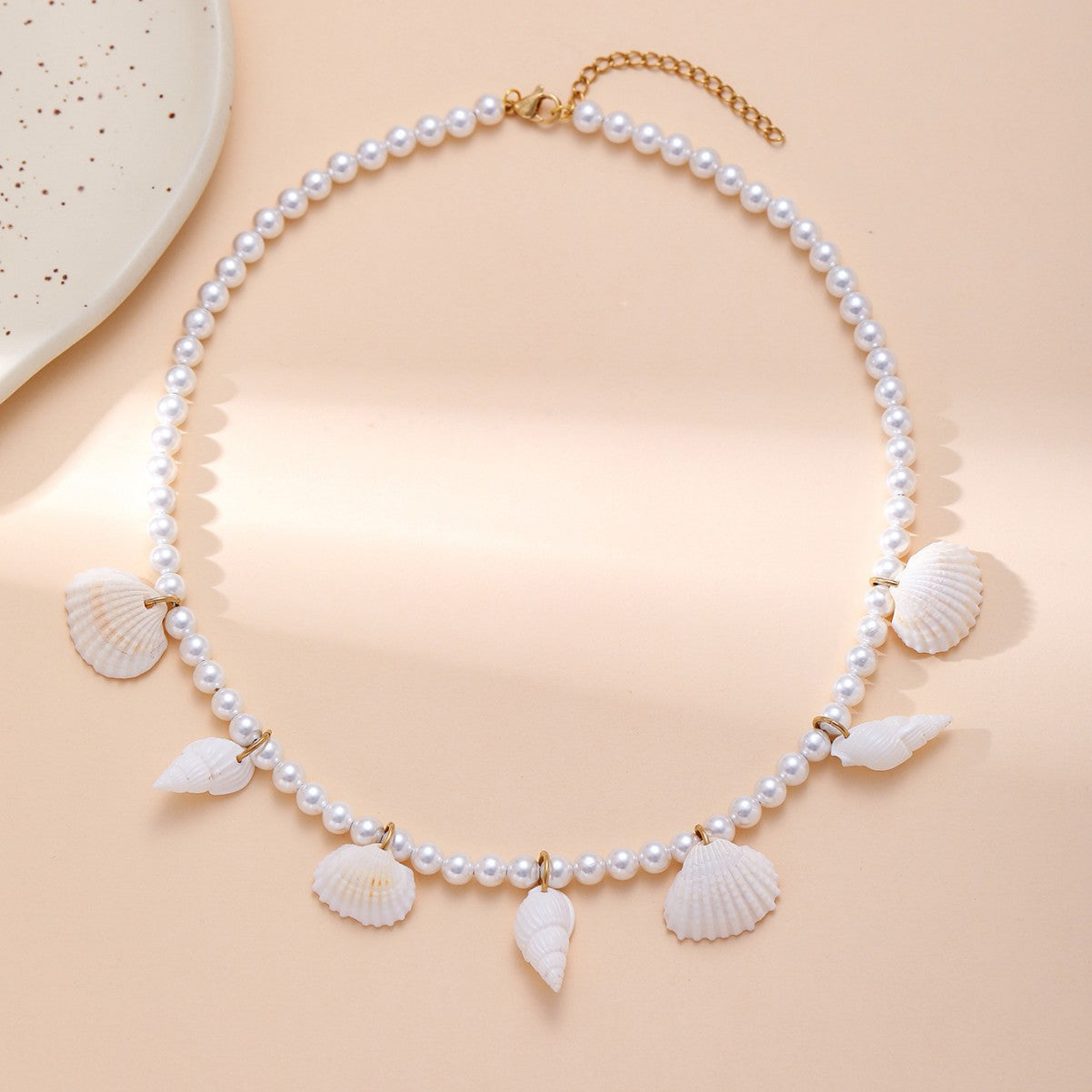 Bohemian Shell Starfish Necklace