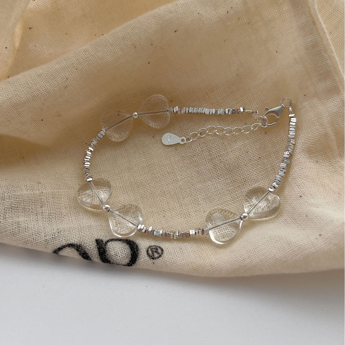 925 Sterling Silver Niche Love Heart Bracelet
