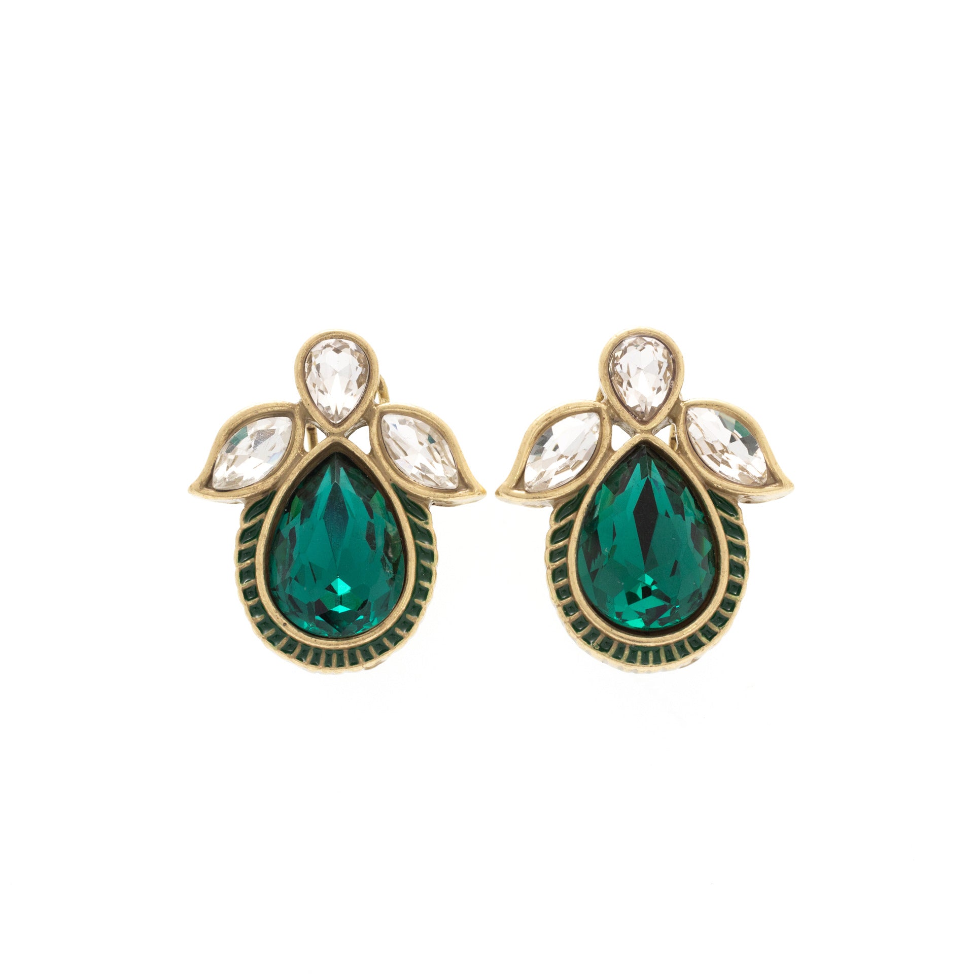 French retro niche design feature earrings