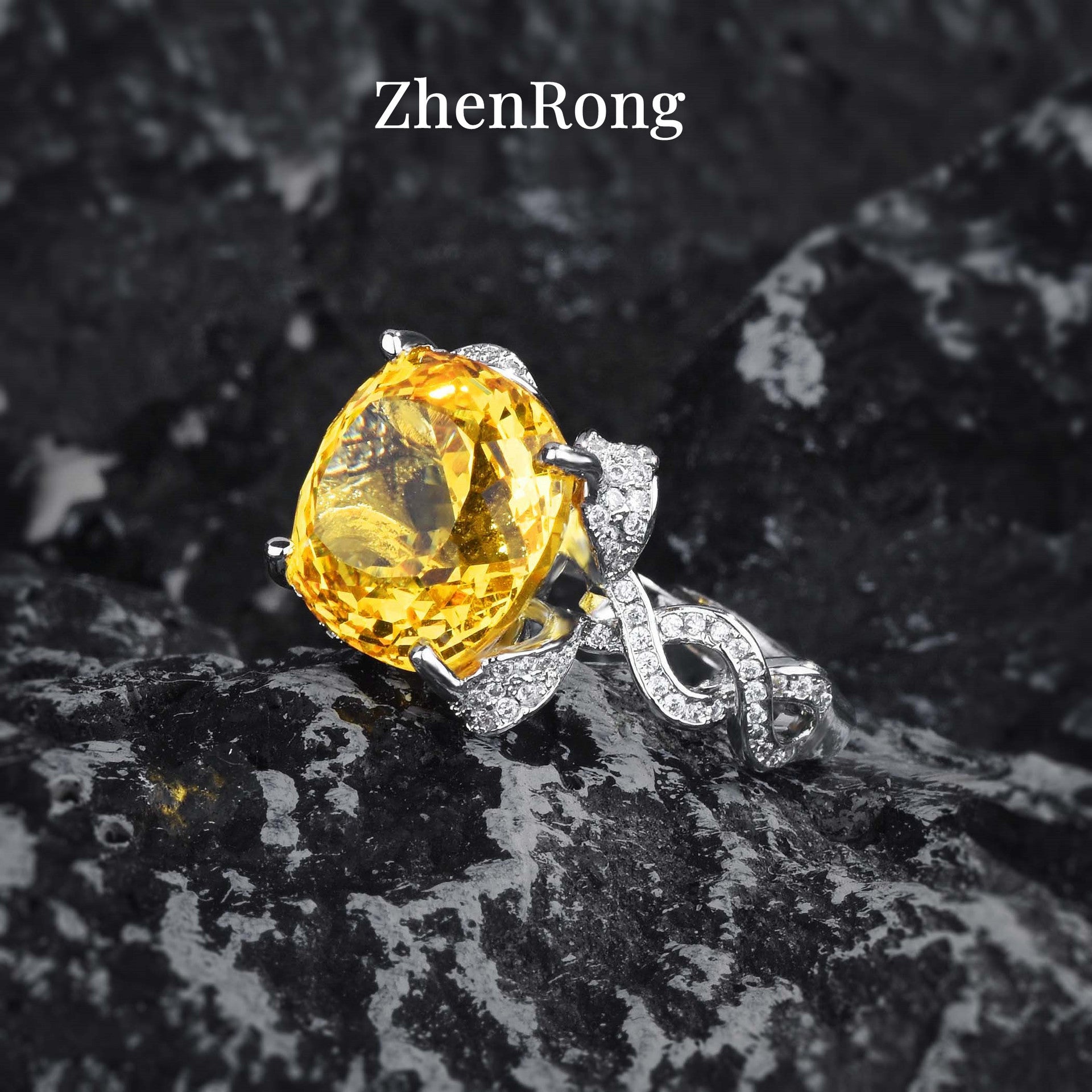 Fashion Aquamarine Topaz Color Treasure Series