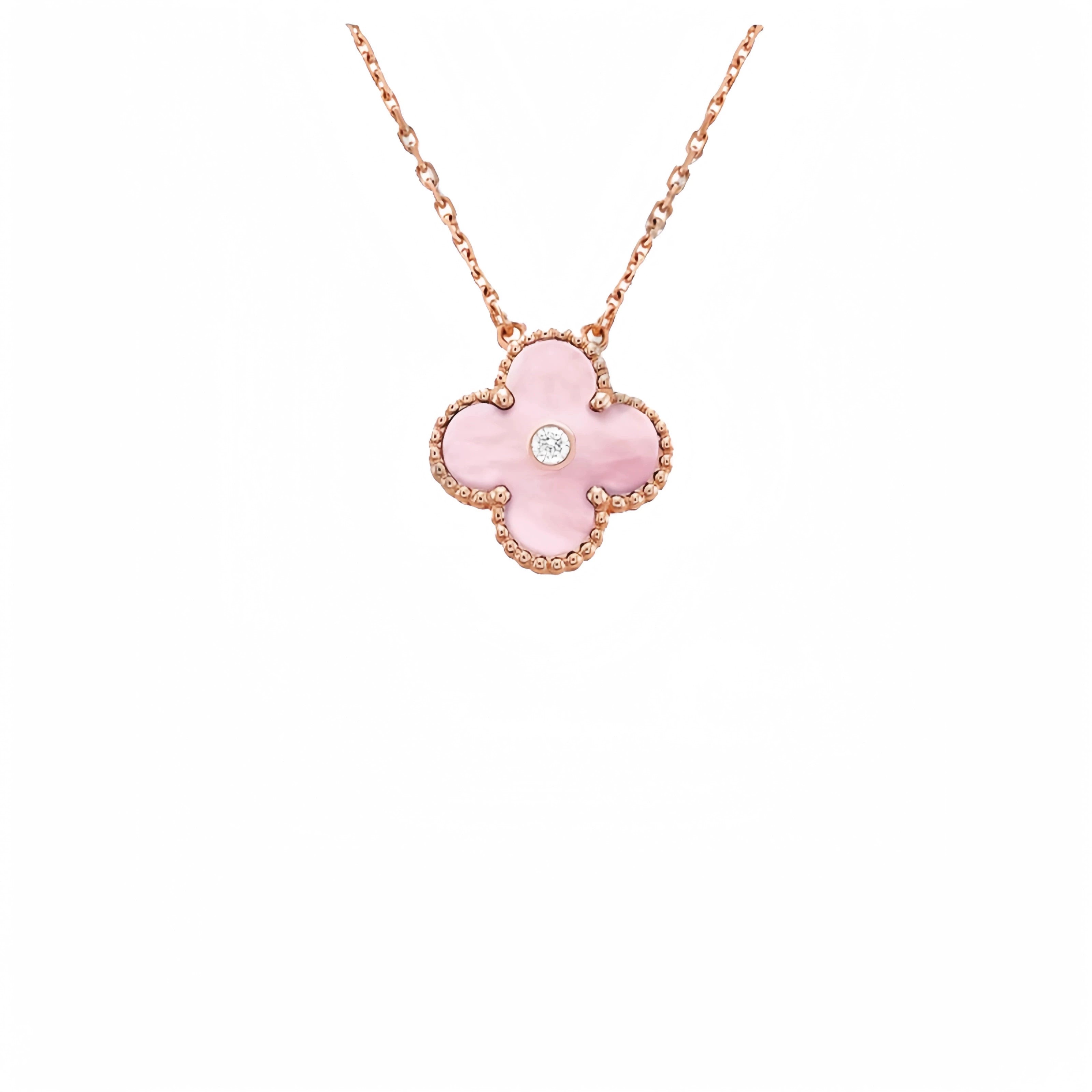 Flower necklace series