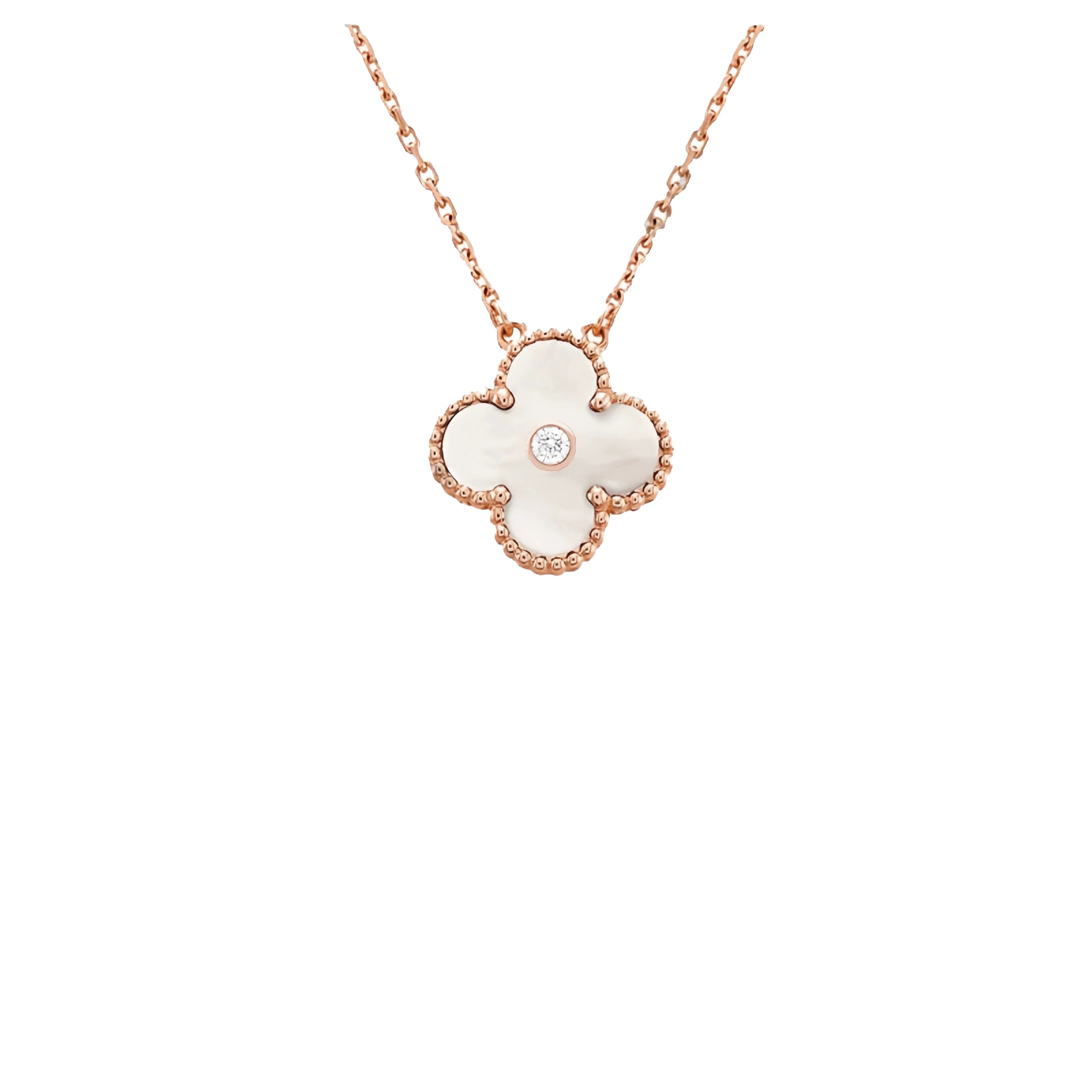 Flower necklace series