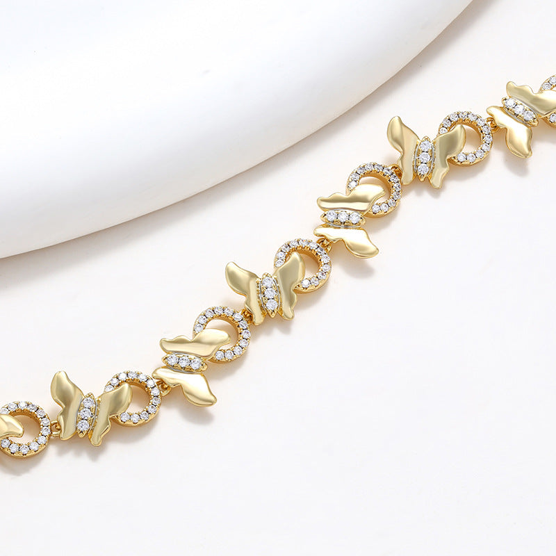 Smart butterfly splicing bracelet