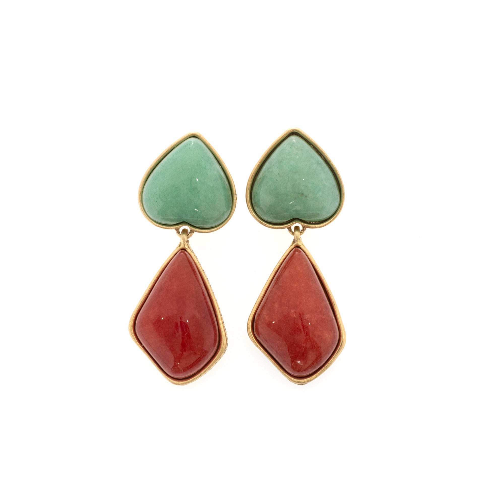 Fashion medieval creative niche design retro earrings set