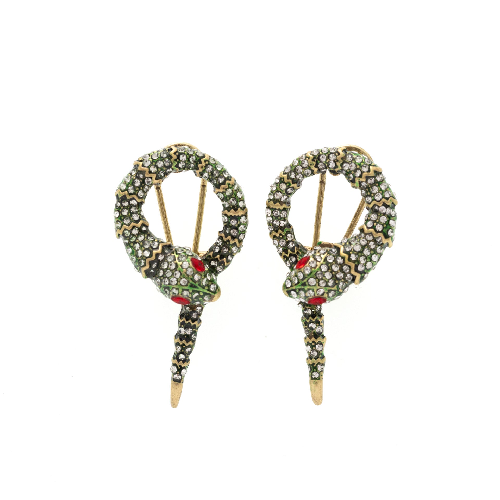 French retro niche design feature earrings