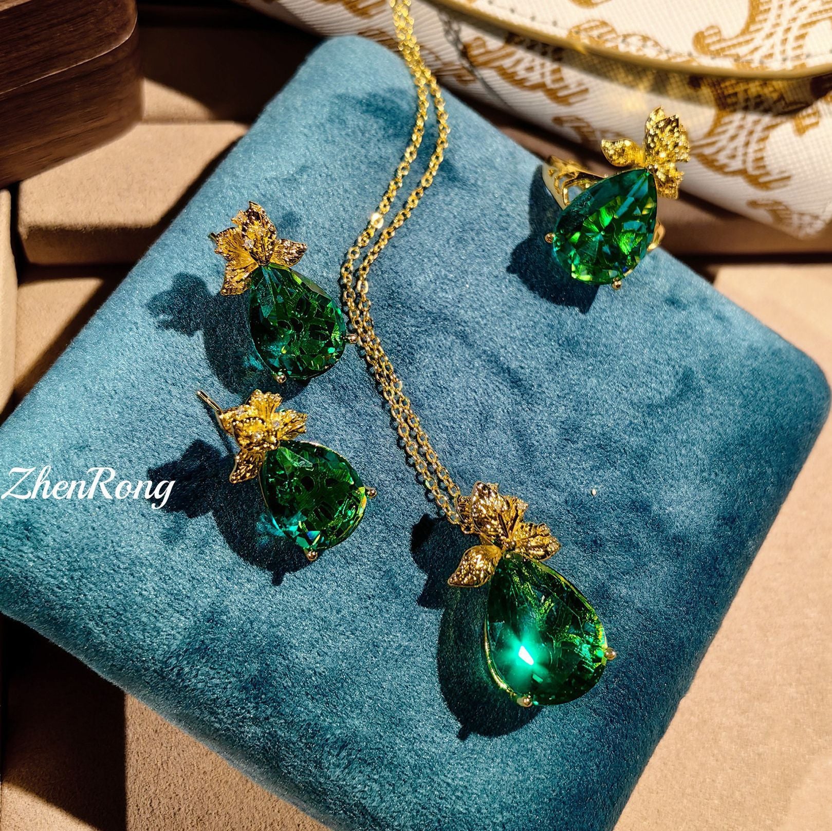 Italian brushed zircon color treasure series