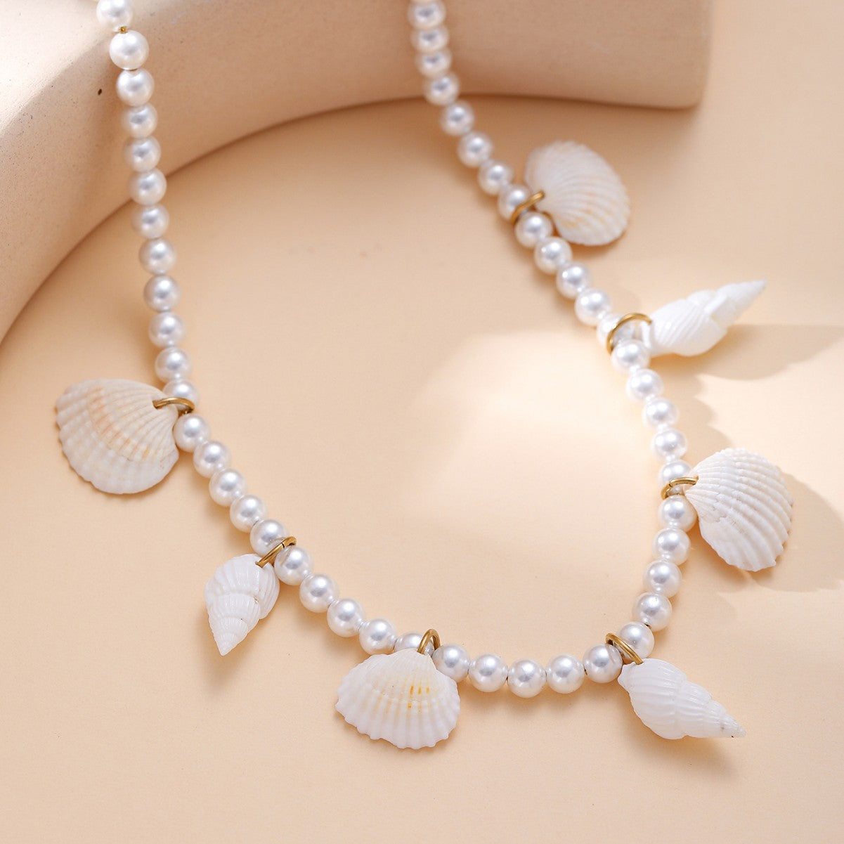 Bohemian Shell Starfish Necklace