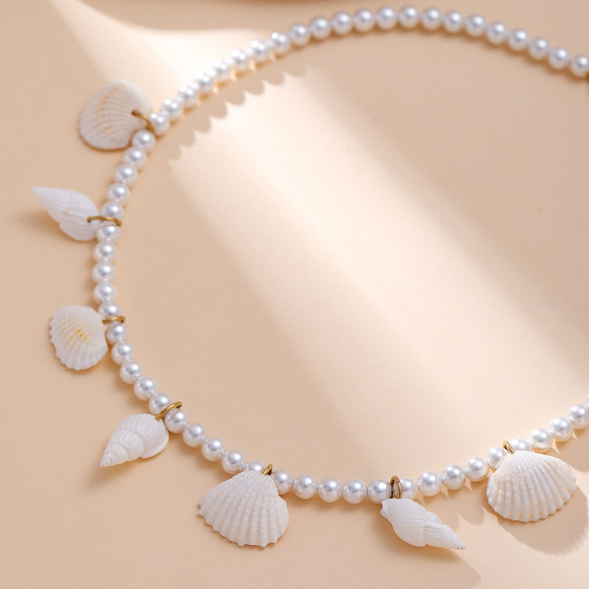 Bohemian Shell Starfish Necklace