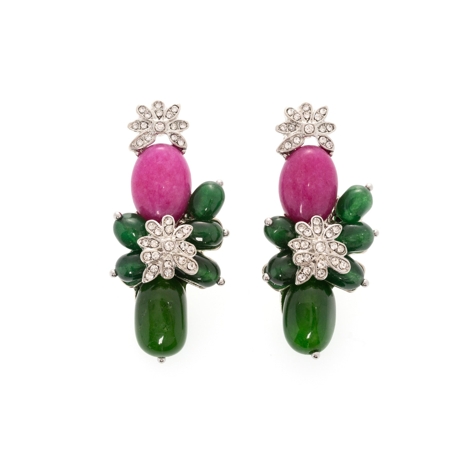 Fashion medieval creative niche design retro earrings set