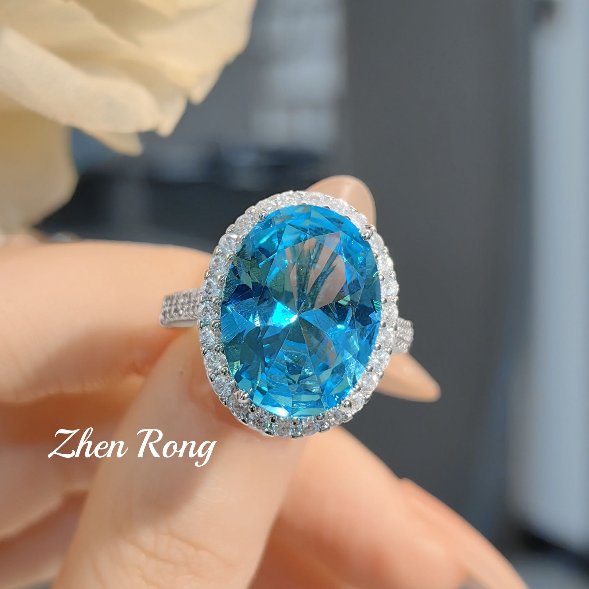 Heavy Industry Color Diamond Pigeon Egg Hanging Color Treasure Series