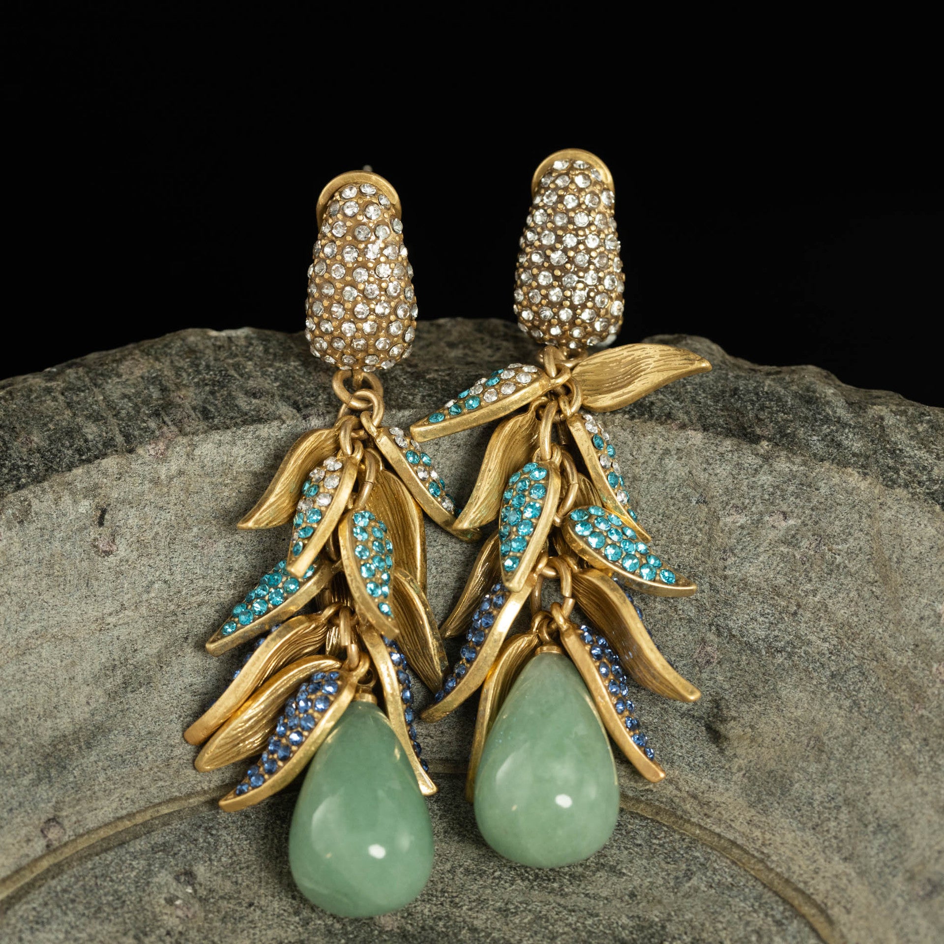 Fashion medieval retro niche earrings series