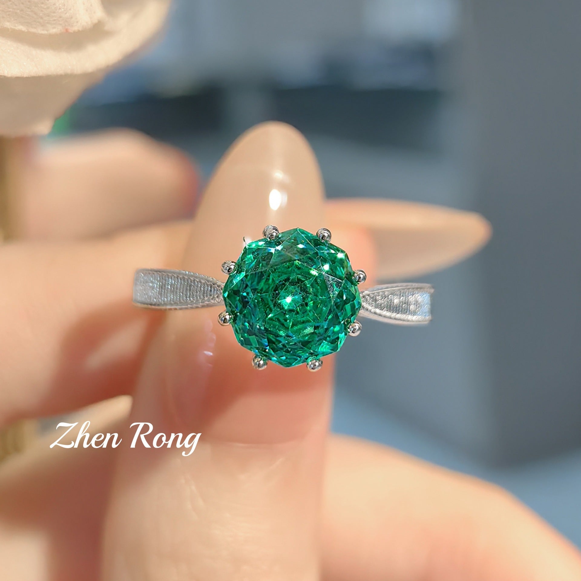 Light luxury brushed rose color treasure series