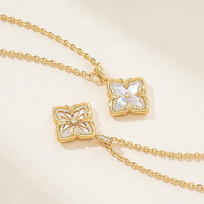 Golden Clover Necklace