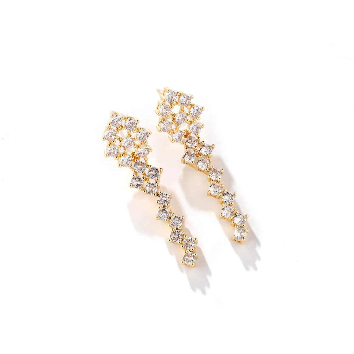 Parure collier et boucles d'oreilles de luxe perle et cristal rouge rubis