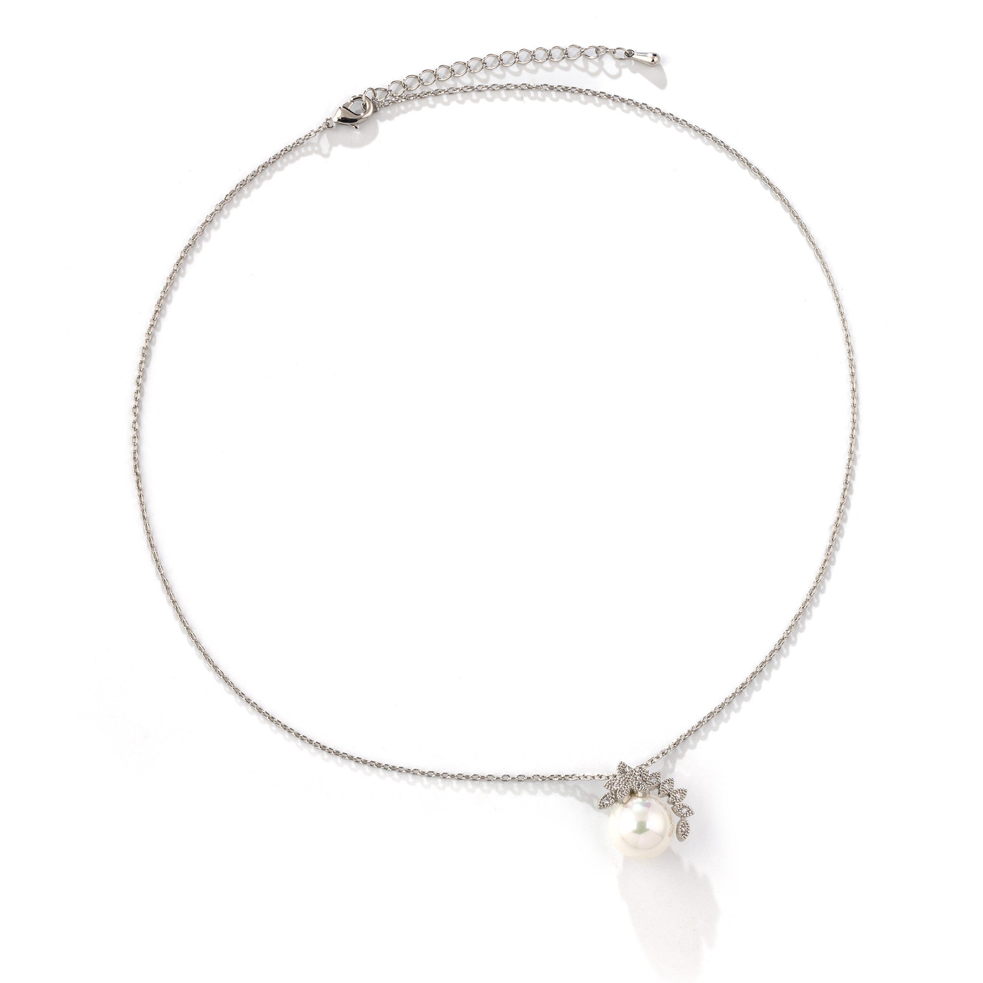 Luxury Pearl Pendant Jewelry Set – Elegant Necklace Earrings for Women