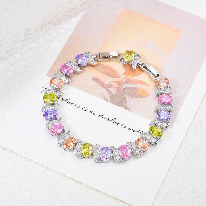 Fashion Diamond Buckle Bracelet