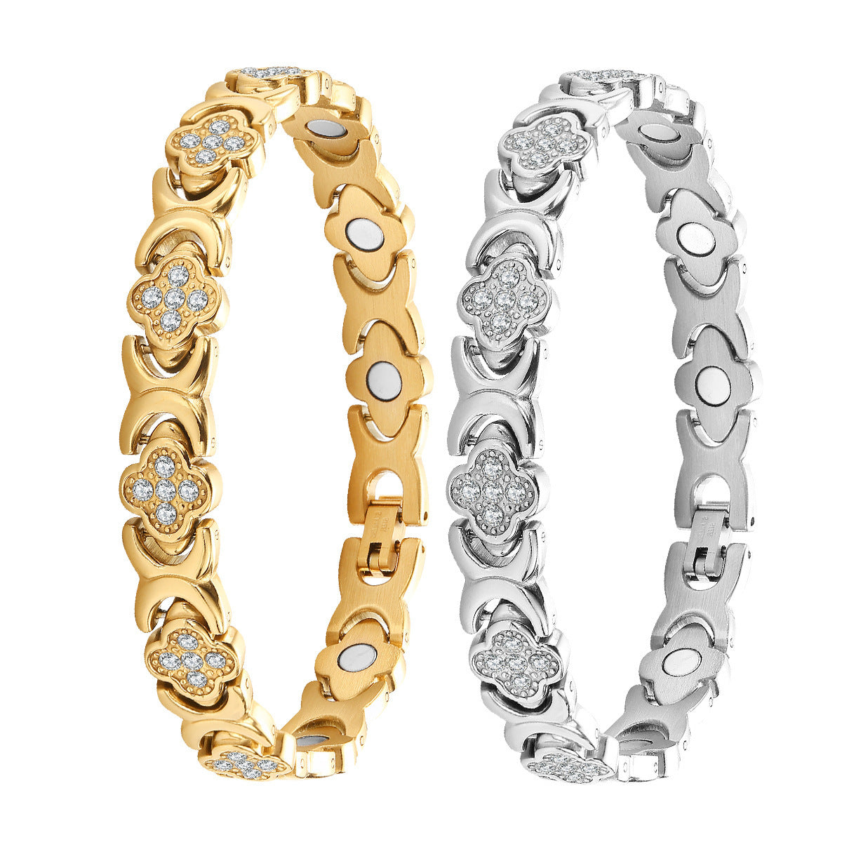 Fashion Clover Diamond Bracelet