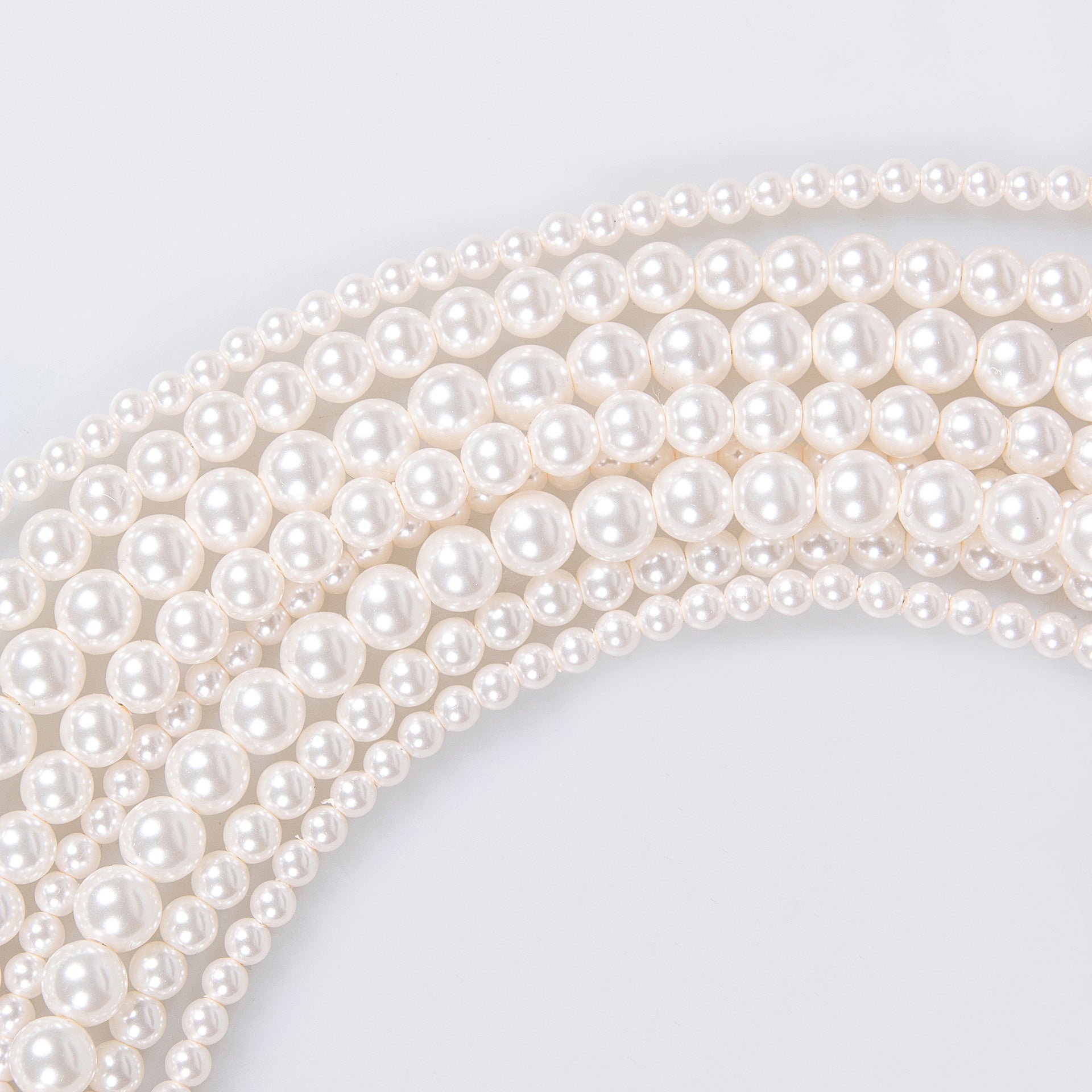 Luxury Layered Pearl Statement Necklace for Women