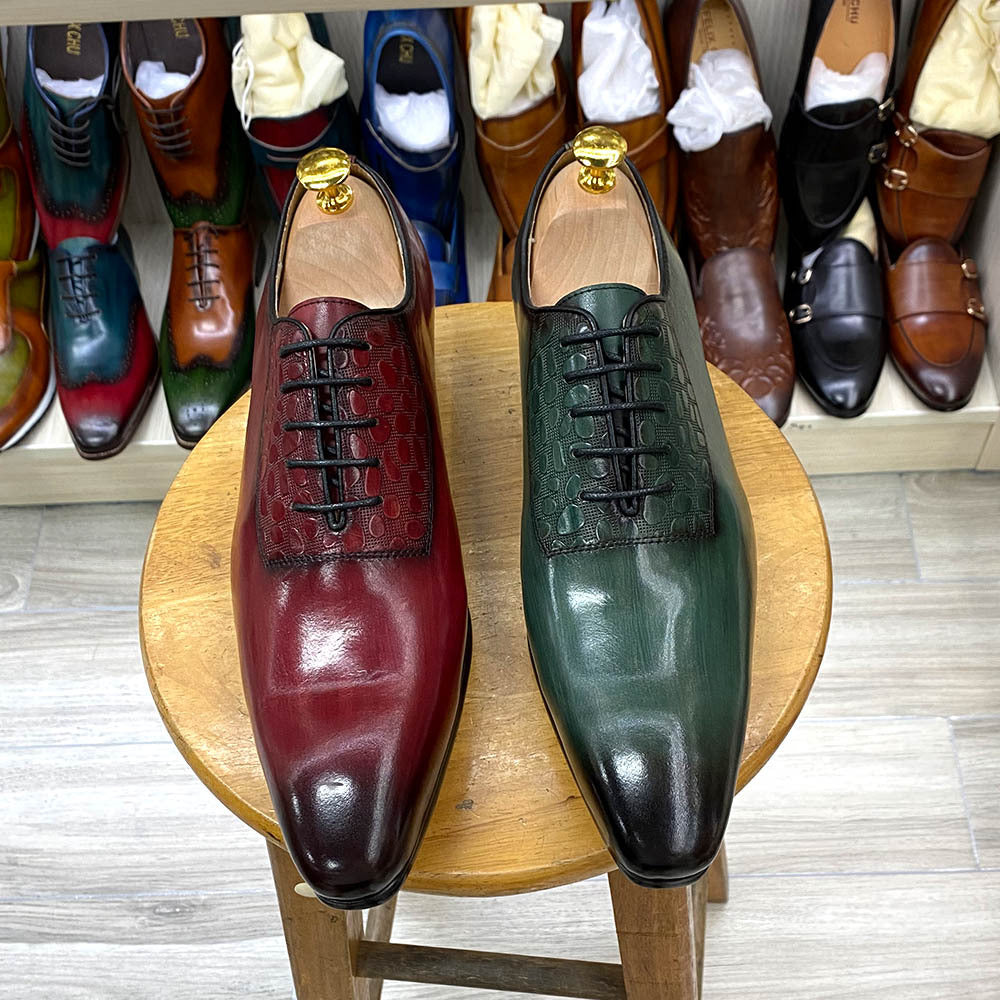 Business Wedding Banquet Dress Men's Leather Shoes